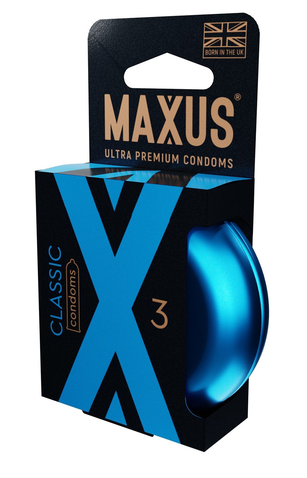 Презервативы классические MAXUS Classic №3 ж/к