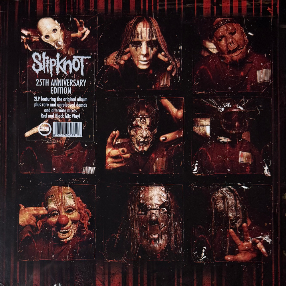 Slipknot ‎– Slipknot 2LP (Чехия 2025г.) Red/Black