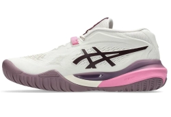 Женские теннисные кроссовки Asics Gel-Resolution X - soft oat/dark aubergine