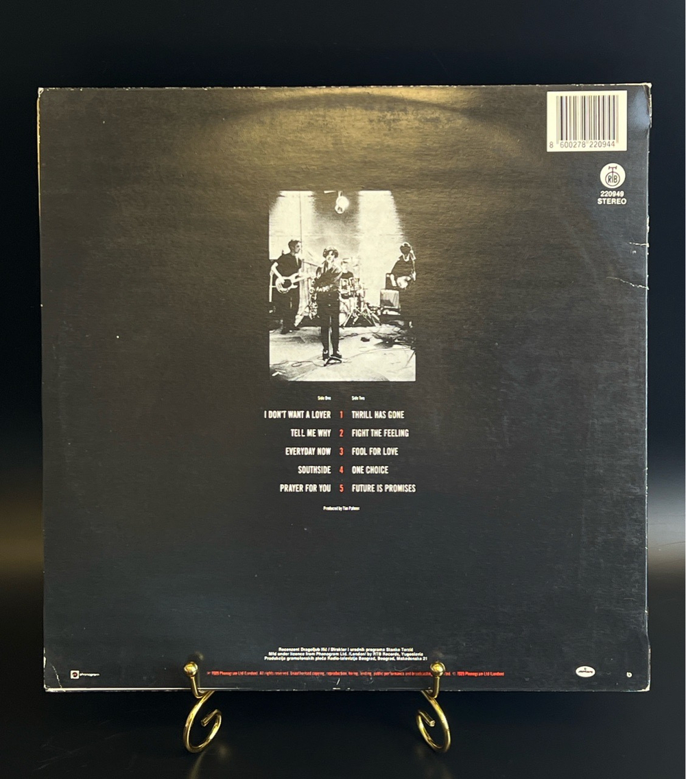 LP Texas – Southside. Виниловая пластинка 12 дюймов. Югославия 1989 год.