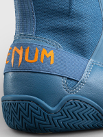 Боксерки Venum Elite Neo Steel Blue/Orange