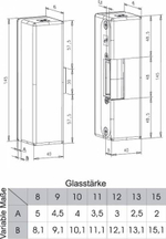 Электрозащелка effeff 9334VGL15