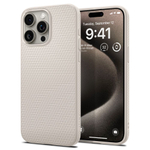 Чехол Spigen LIQUID AIR iPhone 15 PRO MAX NATURAL TITANIUM