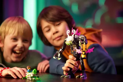 Конструктор LEGO DREAMZzz 71455 Мрачный хранитель - монстр в клетке