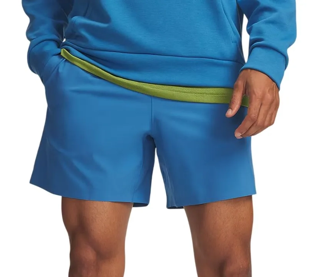 Мужские теннисные шорты Under Armour Vanish Elite 6in - aegean blue/black