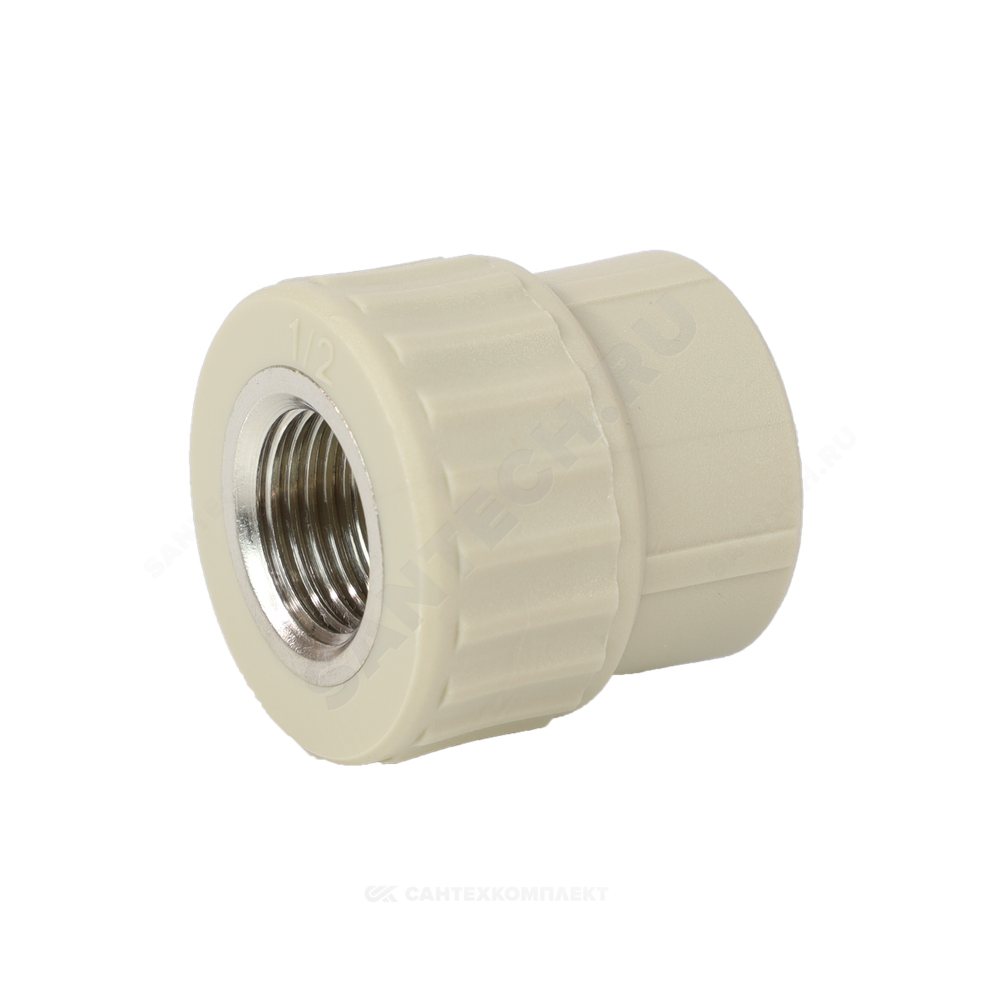Муфта PP-R комбинированная серая Дн 32х3/4" ВР VALFEX 10129132Г