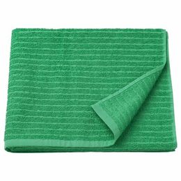 Полотенце банное IKEA VAGSJON (ВОГШЁН), Зеленый, 70х140 см