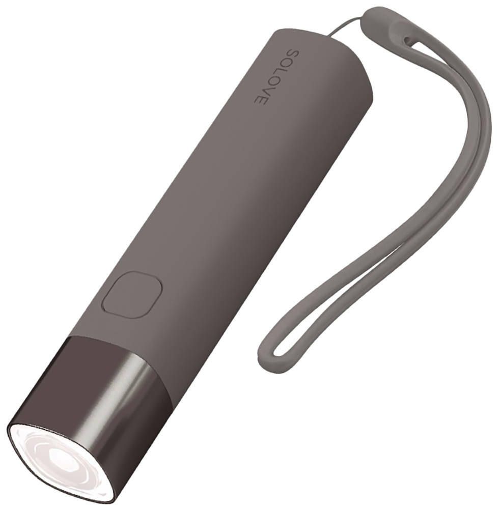 Фонарик Xiaomi Solove X3 Portable Flashlight Power Bank Purple черный Фонарик Xiaomi Solove X3 Portable Flashlight Power Bank Purple черный