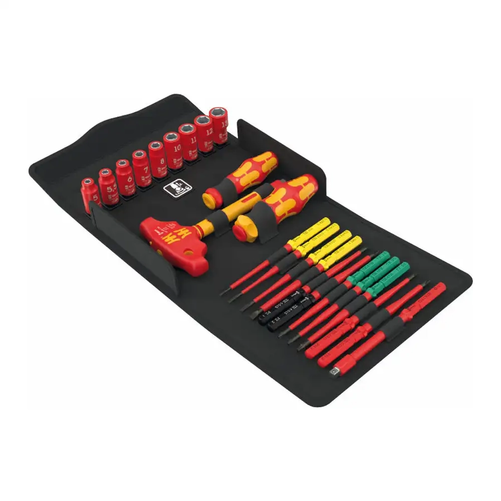 Набор отвёрток Kraftform Kompakt VDE 24 Allrounder Set 1 WERA 05006632001