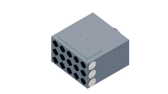 Flexag CMP-FLD 200/75x15 вентиляционный коллектор, D200, на 15 выxодов FLD