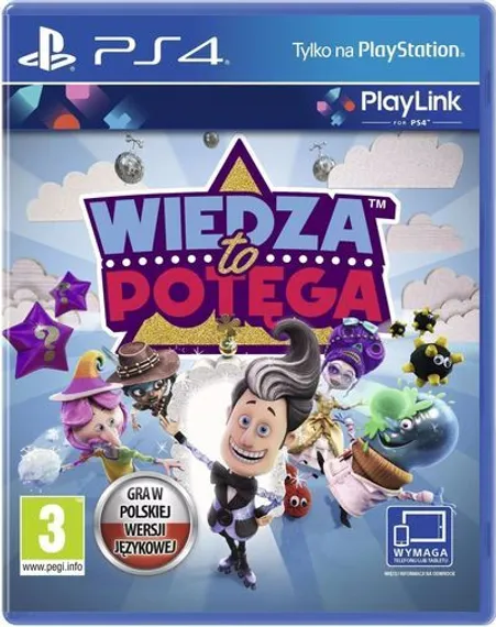 PS4 Знание Сила / Wiedza To Potega Б/У CUSA-09557 (Полностью на русском языке)