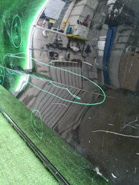 Дверь сдвижная правая Mercedes V w447 (2014-н.в.)