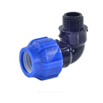 Отвод компрессионный ПЭ Дн 40х1 1/4"х90гр НР Ру16 VALFEX 1210012440114