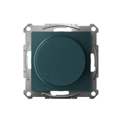 Светорегулятор поворотно-нажимной, LED, RC, 400 Вт Systeme Electric AtlasDesign Изумруд ATN000823