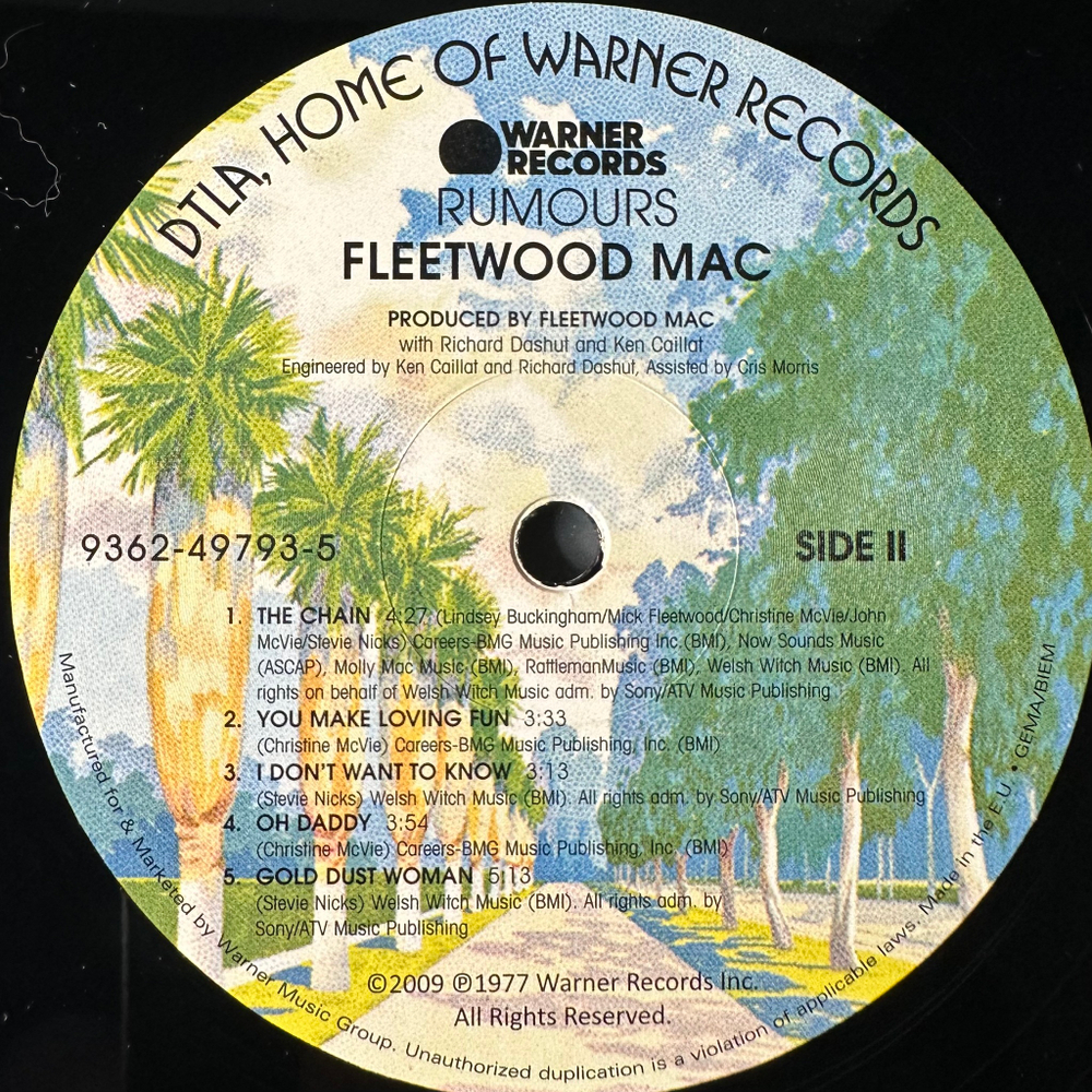 Fleetwood Mac- Rumours (Европа)