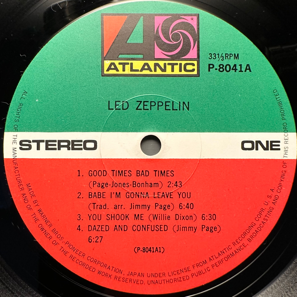 Led Zeppelin - Led Zeppelin (Япония)