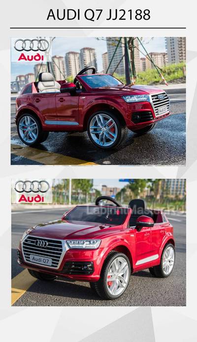 Детский электромобиль "AUDI Q7" 12V, красный