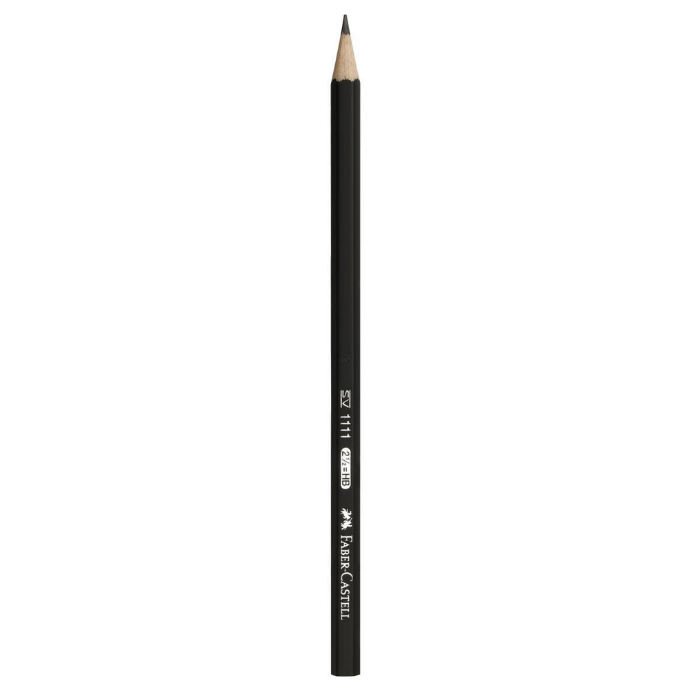 Карандаш ч/г "1111" HB, заточен. (Faber-Castell)