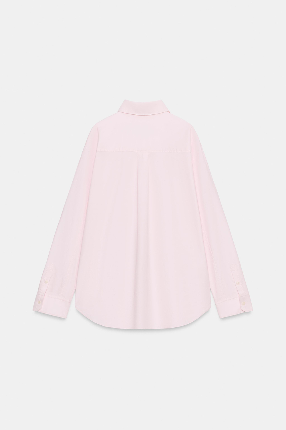 РУБАШКА OXFORD С АЛЖИРКАМИ ZW COLLECTION — ZARA