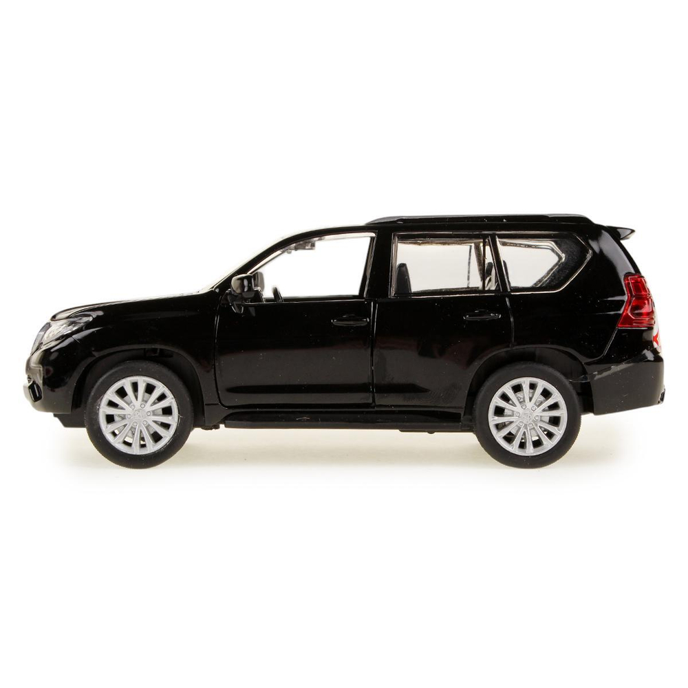 Модель ин. мет. "Toyota Land Cruiser Prado" свет-звук 15см, двери, коробка SB-68482BL (Технопарк)
