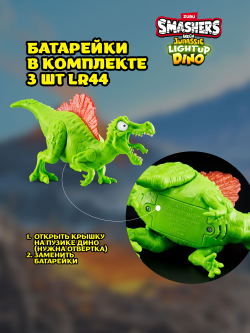 Фигурка Smashers Dino Спинозавр 74108A
