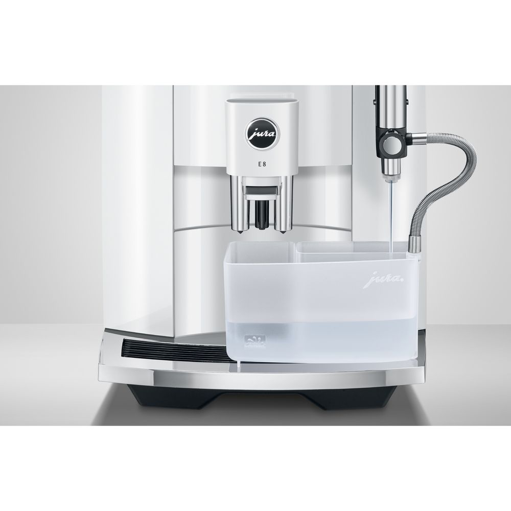 Кофемашина Jura E8 Piano White EB (15353) - 9