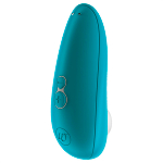 Бирюзовый бесконтактный клиторальный стимулятор 11,7см Womanizer Starlet 3 Turquoise WZ231SG8