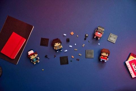 Конструктор LEGO BrickHeadz 40801 Mike, Dustin, Lucas and Will Figures