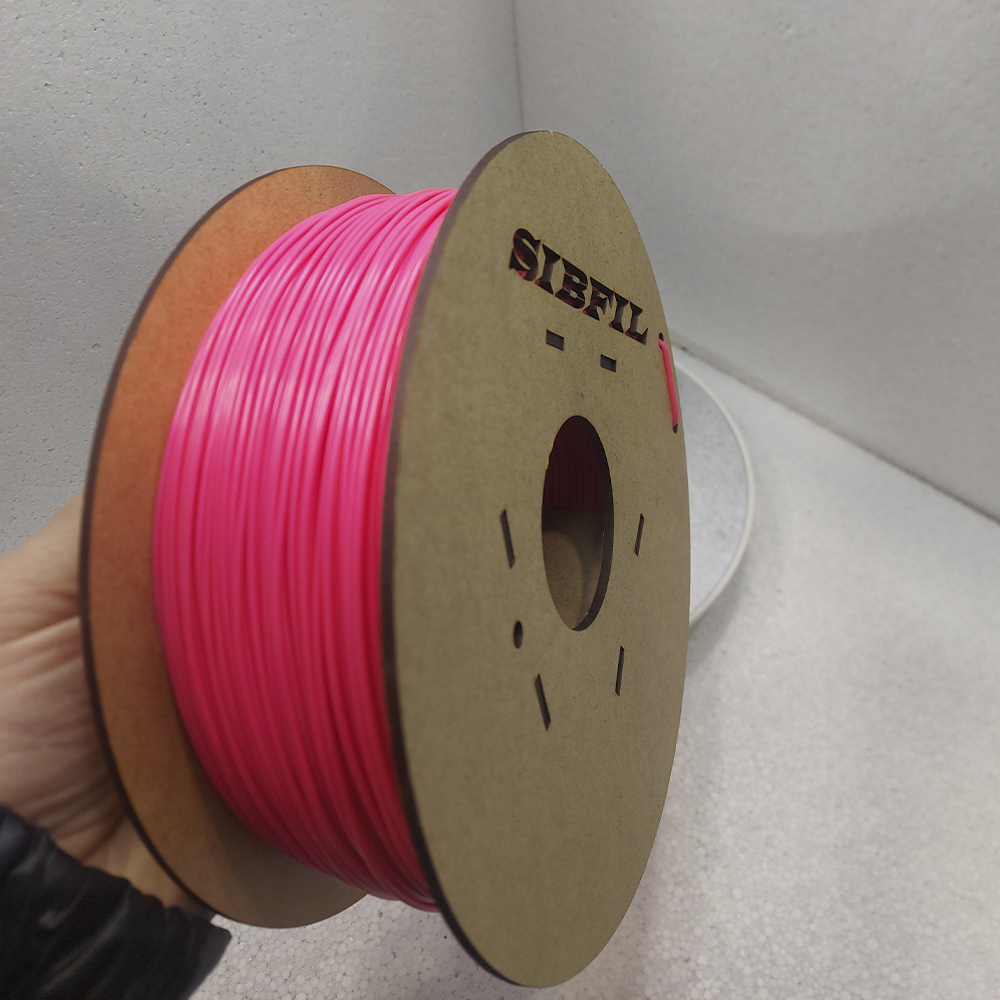 Розовый FLOU PETG пластик SIBFIL для 3D-принтеров (1,75 мм)