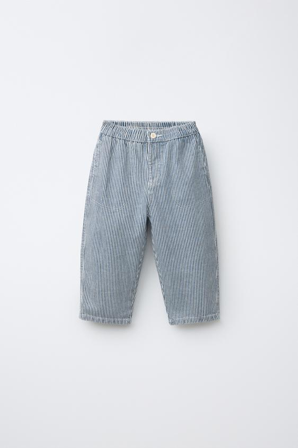 ZARA БРЮКИ BAGGY В ПОЛОСКУ, ПОЛОСКИ