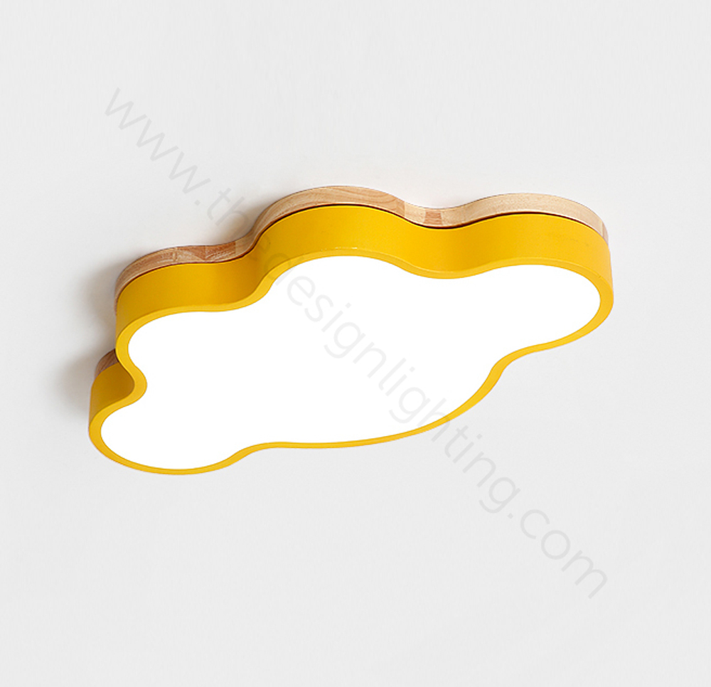 Ceiling design lamp Cloud  ( Yellow )