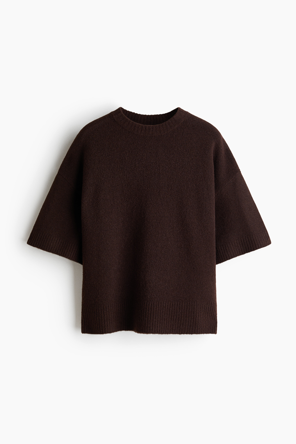 Трикотажная футболка — короткие рукава, оверсайз - H&M