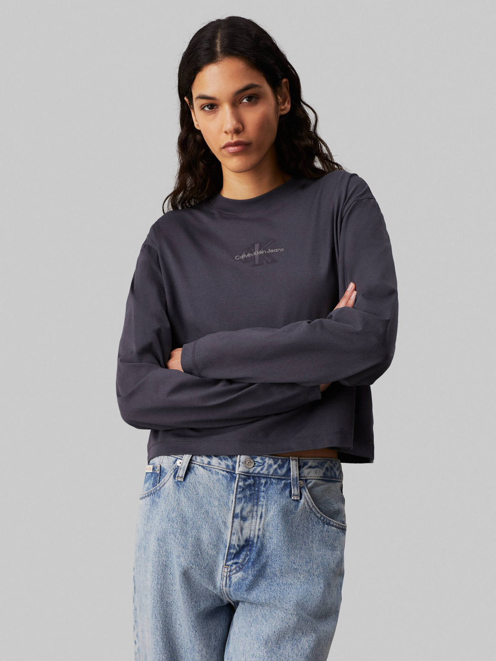 Блузка Calvin Klein Jeans - графитовый(J20J224200)