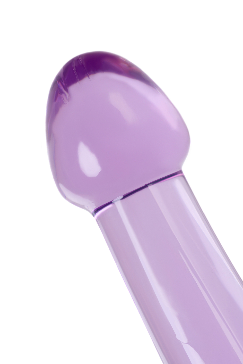 Нереалистичный фаллоимитатор Jelly Dildo фиолетовый 15,5 см