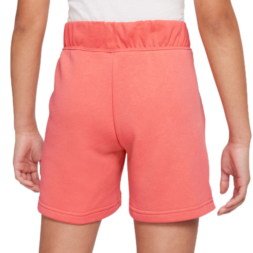 Шорты для девочки теннисные Nike Sportswear Club FT 5 Short G - Розовый