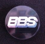 Крышка центрального отверстия BBS 56.0 мм silver/black (замена 09.24.257)