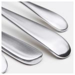 Набор столовых приборов на 6 персон IKEA BEHAGFULL (БЕХАГФУЛЛ), Нержавеющая сталь, 24 шт