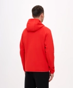 Худи на молнии ESSENTIAL Athlete Hooded FZ Jacket, красный