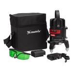 Лазерный уровень Matrix ML 06 Green, 30 м, 520 нм, аккумулятор Li 2800 мАч, резьба 5/8"