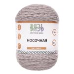 Пряжа Вязь Носочная / уп.3 мот. по 100 г, 390 м, 03 св.серый