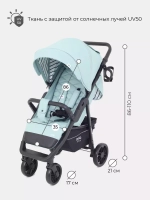 Коляска детская MOWBaby "RIDE" RA082 Mint