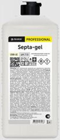 098-1Е Septa-gel (Септа-гель) 1л (10шт) Дезинфицирующее средство (кожный антисептик) для обработки рук мед.пер.