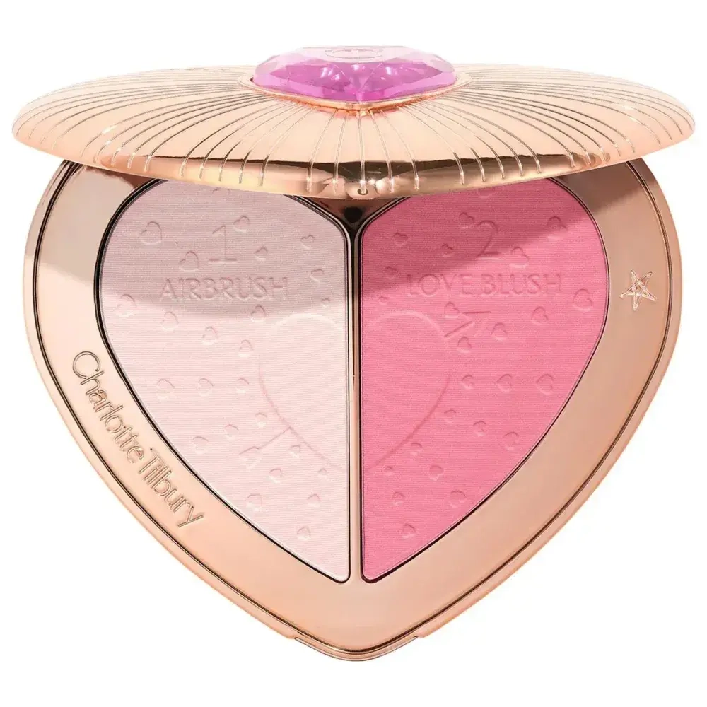 Палетка для лица Charlotte Tilbury Beauty Soulmates Face Palette flawless pink