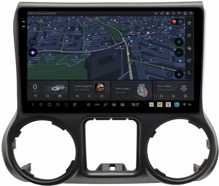 Магнитола для Jeep Wrangler 2014-2018 - Kuberg DUDU7 OL-1258-2 QLed+2K, Android 13, Быстрейшая, UIS7870 (DUDU7), CarPlay, SIM-слот