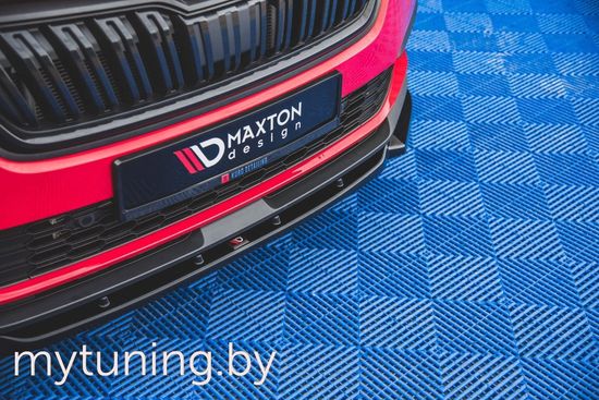Сплиттер бампера переднего для SKODA Kamiq (19-...)