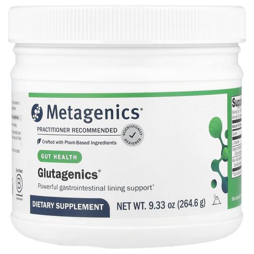 Metagenics, Glutagenics®, добавка для здоровья кишечника, 264,6 г (9,33 унции)