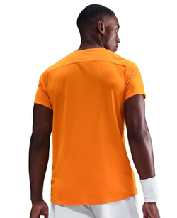 Мужская теннисная футболка Nike Court Victory - bright ceramic/white