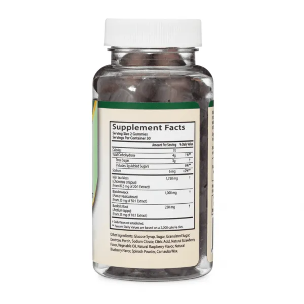 Double Wood Supplements - Irish Sea Moss Gummies 60 gummies
