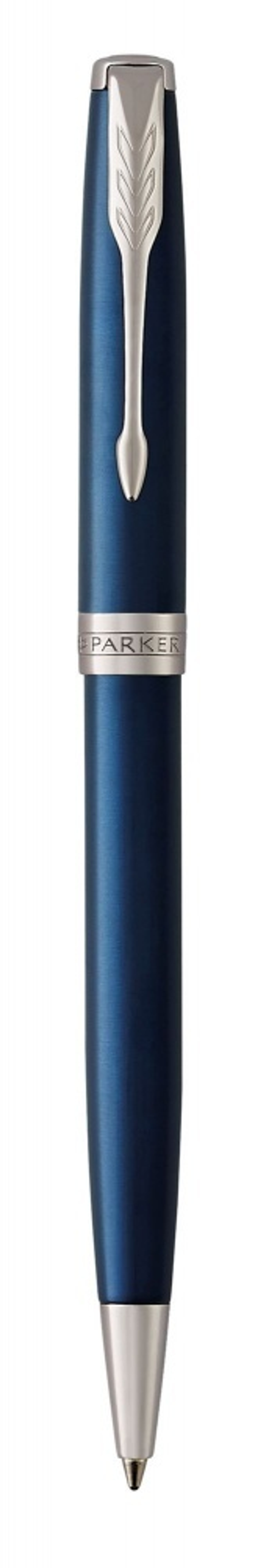 Шариковая ручка Sonnet Blue Lacquer CT, стержень: M, цвет чернил: black , в подарочной упаковке