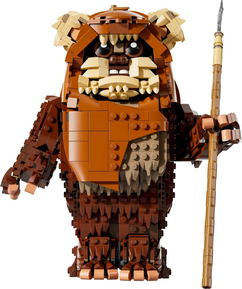 Конструктор Лего Звёздные Войны Эвок Викет 75430 | LEGO Star Wars Wicket the Ewok сборная фигурка Эвока 1010 деталей 12+